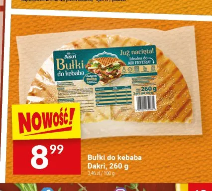 Bułki do kebaba Dakri promocja w Twój Market