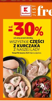 Podudzie z kurczaka z naszej lady promocja w Kaufland