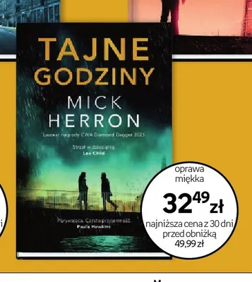 Książka Tajne godziny Mick Herron promocja w Empik