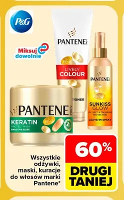 Maska do włosów Pantene Keratin Protect promocja w Carrefour
