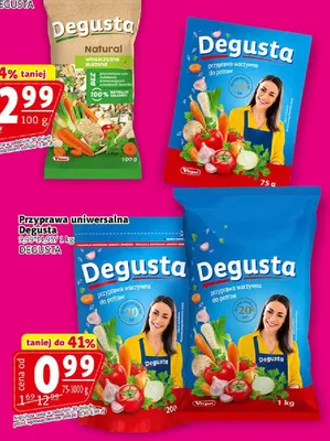 Przyprawa uniwersalna Degusta promocja w Prim Market