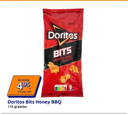 Chipsy Doritos Bits Honey BBQ promocja w Action