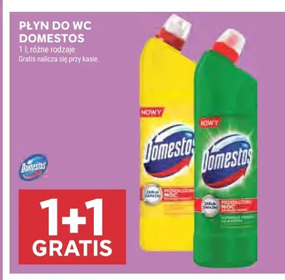 Płyn do wc Domestos promocja w Stokrotka