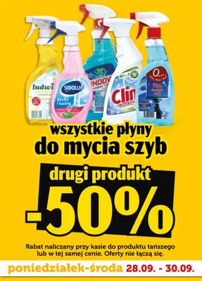 Płyn do mycia szyb z alkoholem O... promocja w TOPAZ