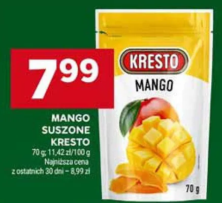 Mango suszone Kresto promocja w Stokrotka