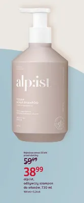 Odżywczy szampon do włosów alp:ist promocja w Rossmann