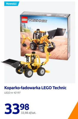 Koparko-ładowarka LEGO Technic nr 42197 promocja w Action