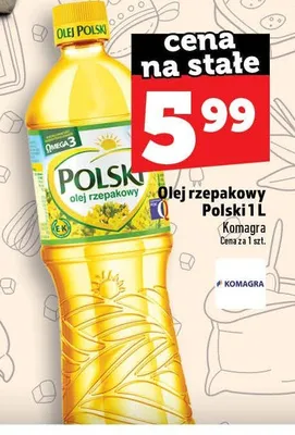 Olej rzepakowy Polski promocja w TOPAZ