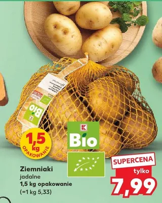 Ziemniaki jadalne 1,5 kg  promocja w Kaufland