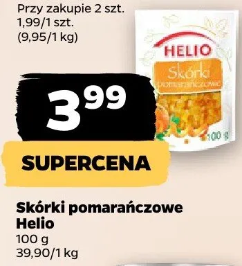 Skórki pomarańczowe promocja w Netto