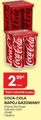 Napój gazowany Coca-Cola Original promocja w Chorten