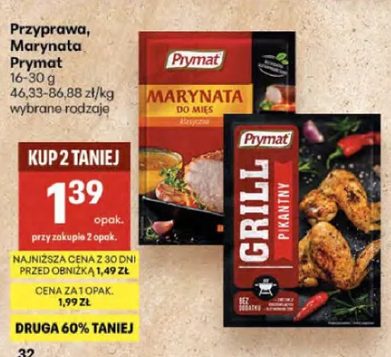 Przyprawa, Marynata Prymat promocja w Delikatesy Centrum