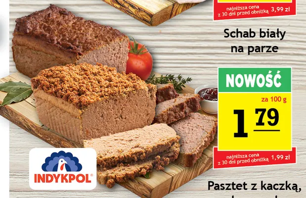Pasztet z kruszonką Indykpol promocja w Gram Market
