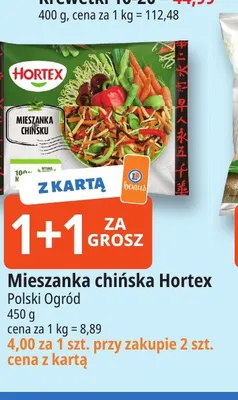 Mieszanka chińska Hortex promocja w Leclerc