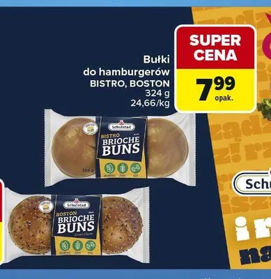Bułki do hamburgerów BISTRO Schulstad promocja w Carrefour