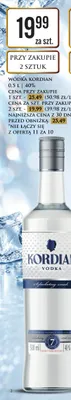 Wódka Kordian promocja w Dino