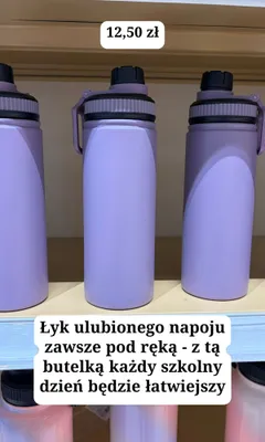 Butelka na wodę promocja w MR. DIY