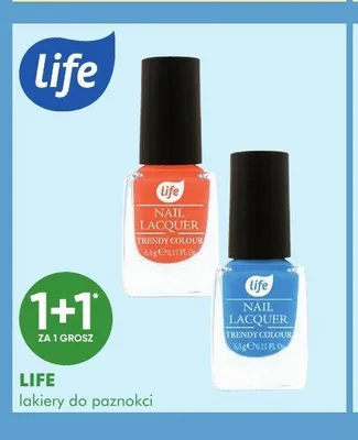 Lakier do paznokci Life Trendy Colour niebieski promocja w Super-Pharm