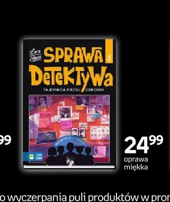 Książka Sprawa detektywa Tajemnica pięciu zbrodni Zielona Sowa promocja w Empik