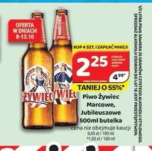 Piwo Żywiec Marcowe promocja w Delfin