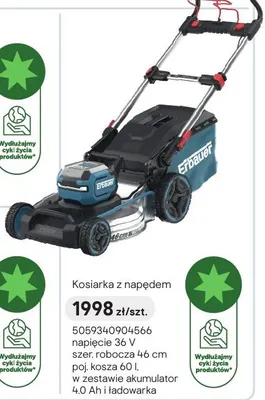 Kosiarka z napędem promocja w Castorama