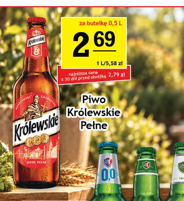 Piwo Królewskie Pełne promocja w Gram Market
