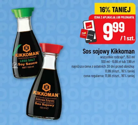 Sos sojowy Kikkoman promocja w POLOmarket