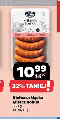 Kiełbasa śląska Auchan promocja w Netto