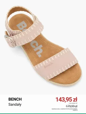 Sandały Bench promocja w Deichmann