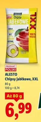 Chipsy jabłkowe, XXL promocja w Lidl