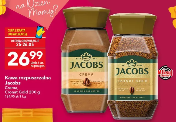 Kawa rozpuszczalna Jacobs promocja w LEWIATAN