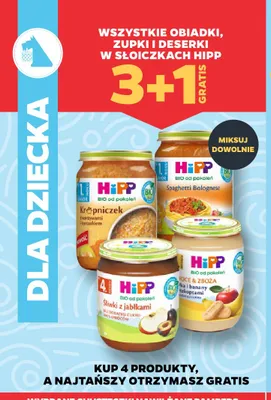 Spaghetti Bolognese Hipp promocja w Netto