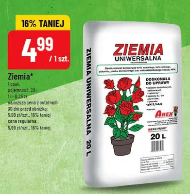 Ziemia uniwersalna Arex promocja w POLOmarket