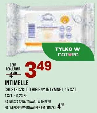 Chusteczki do higieny intymnej Lactacyd promocja w Drogerie Natura