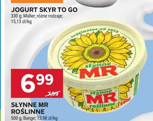 Margaryna Słynne MR Roślinne promocja w Stokrotka