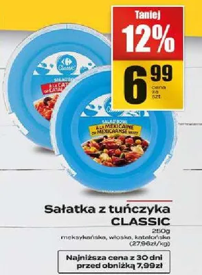 Sałatka z tuńczyka Classic promocja w Supeco