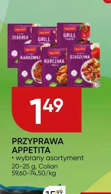 Przyprawa do karkówki Appetita promocja w Chata Polska
