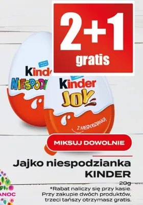 Jajko niespodzianka promocja w Supeco