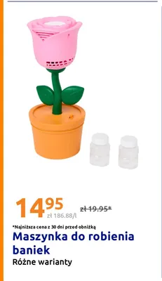 Maszynka do robienia baniek promocja w Action