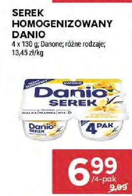 Serek homogenizowany Danio promocja w Stokrotka