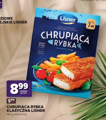 Chrupiąca Rybka Klasyczna Lisner promocja w Stokrotka