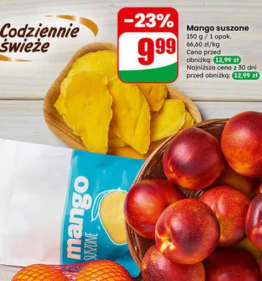 Mango suszone promocja w Dino