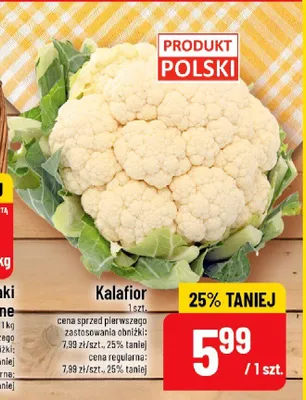 Kalafior polski promocja w POLOmarket