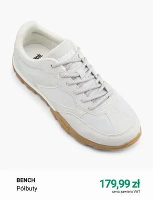 Półbuty Bench promocja w Deichmann