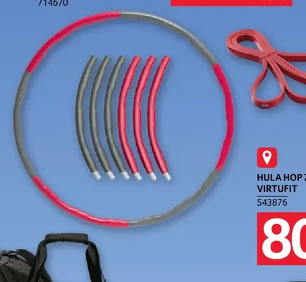 Hula hop z obciążeniem Virtufit promocja w Selgros