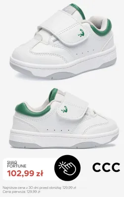 Buty dziecięce SHAQ Fortune promocja w CCC