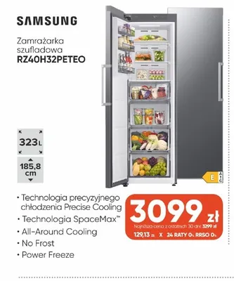 Zamrażarka szufladowa Samsung RZ40H32PETEO promocja w Max Elektro