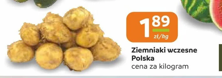 Ziemniaki wczesne polskie promocja w Społem Częstochowa