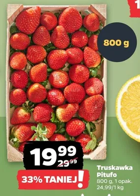Truskawka Pitufo promocja w Netto