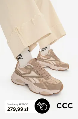 Sneakersy Reebok promocja w CCC